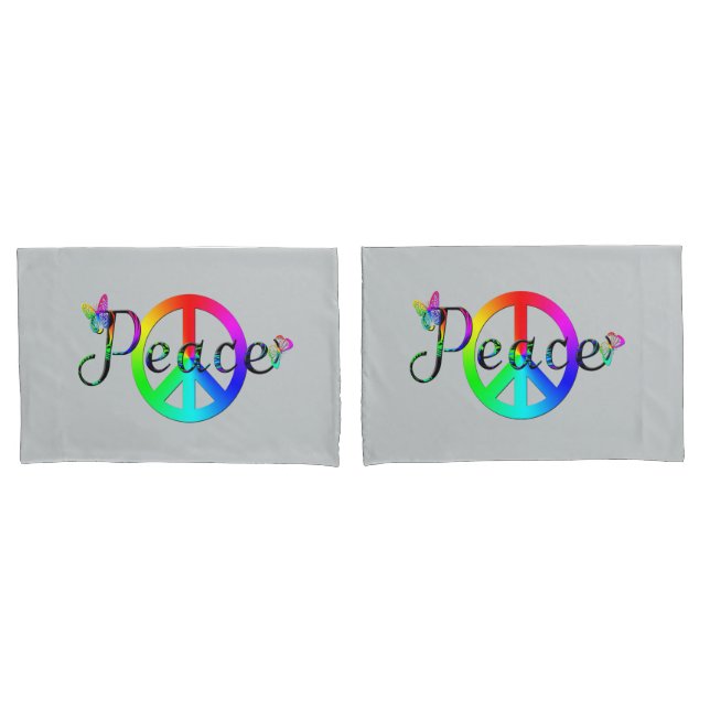 Peace Pillowcase (Front-Set)
