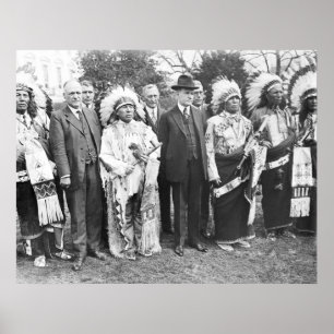 Peace Pipe: 1905 Poster