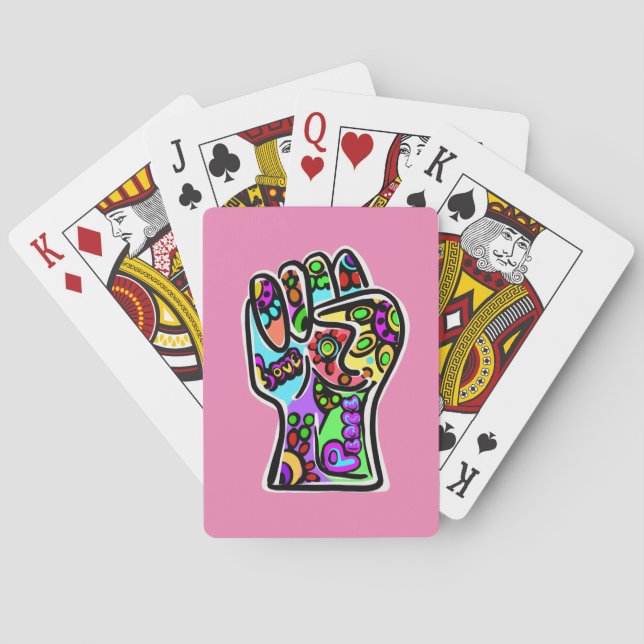 PEACE PLAYING CARDS (Back)