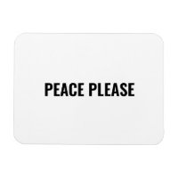 Peace please white black simple anti war protest