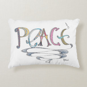 Peace Poly Accent Pillow