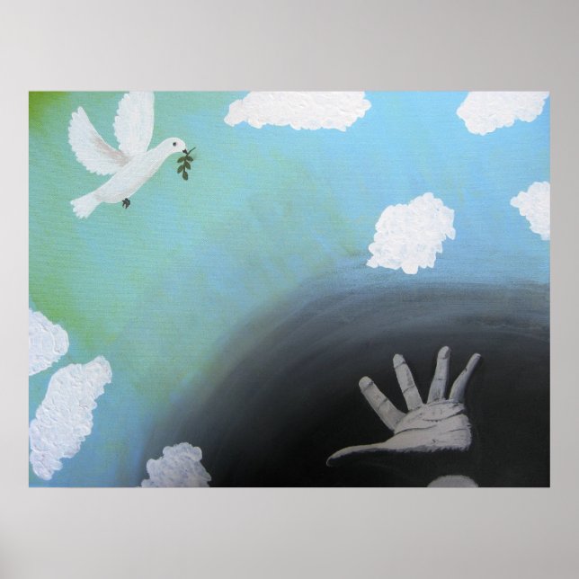 "Peace" Print from Canvas Justice (Front)