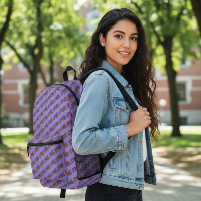 Peace Printed Backpack (Creator Uploaded)