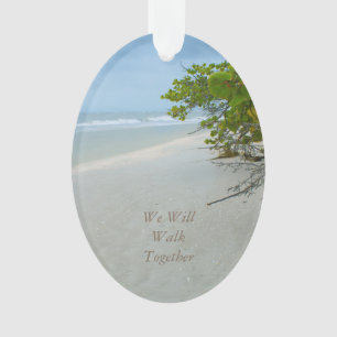 Peace & Quiet on Sanibel Island Oval Ornament