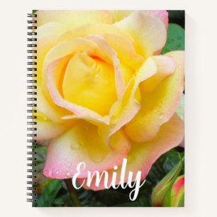 Peace Rose Photo Notebook