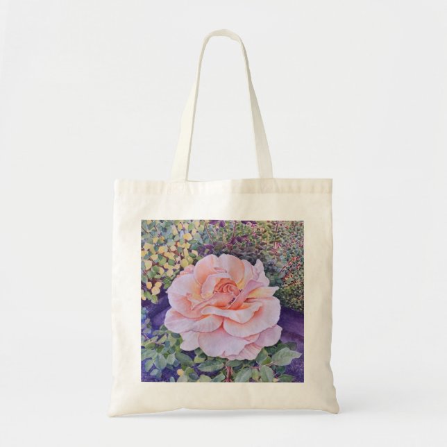 Peace Rose Tote Bag (Front)