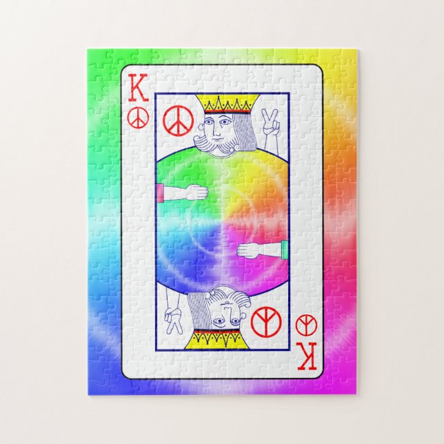 Peace Rules -  Jigsaw Puzzle (Vertical)