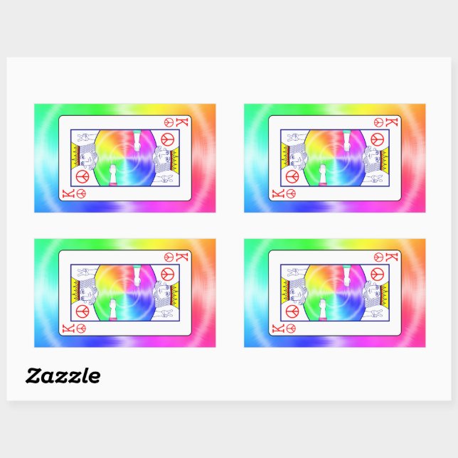 Peace Rules -  Sticker (Sheet)