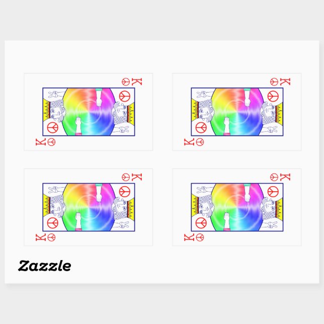 Peace Rules -  Sticker (Sheet)