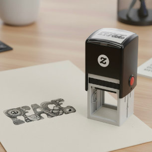 Peace Self-inking Stamp
