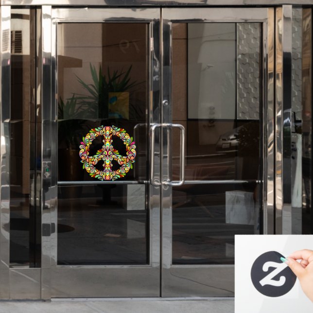 Peace Sign (Office Door)