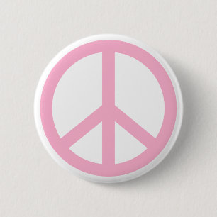 Peace Sign 2 Inch Round Button