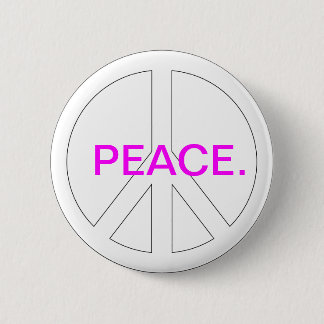 Peace Sign 2 Inch Round Button