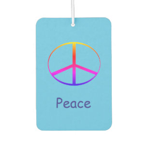 Peace Sign Air Freshener