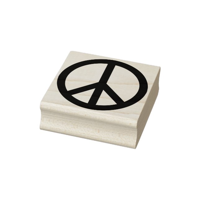peace sign art stamp (Stamp)
