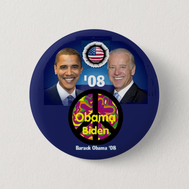 PEACE SIGN Button (Front)
