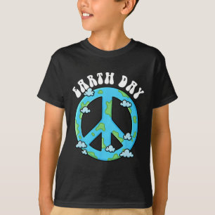 Peace Sign Earth Day T-Shirt