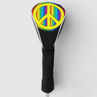 Peace Sign Golf Head Cover