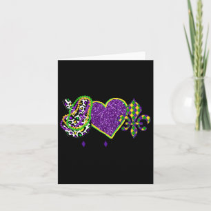 Peace Sign Heart Fleur De Lys Hippie Peace Love Ma Card