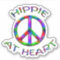Peace Sign Hippie At Heart Colourful Contour Stick
