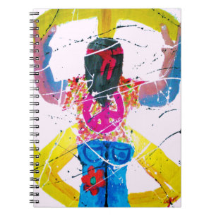 Peace Sign Hippie Notebook