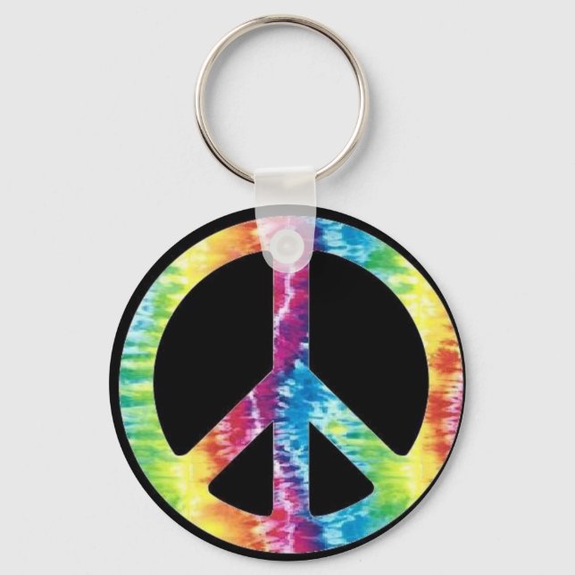 Peace Sign Key Chain (Front)