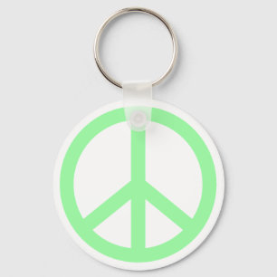 Peace Sign Keychain