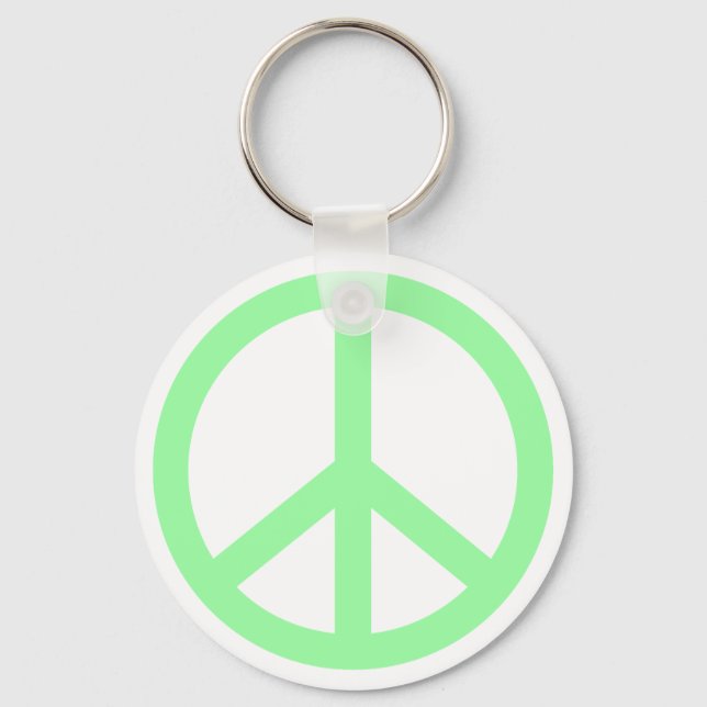Peace Sign Keychain (Front)
