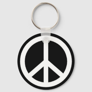 Peace Sign Keychain
