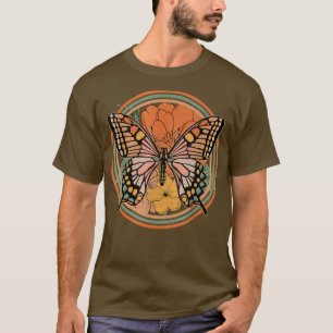 Peace Sign Love 60s 70 Hippie Groovy Vibes Hallowe T-Shirt