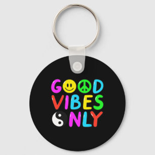 PEACE SIGN LOVE 60s 70s Groovy Hippie Costume Hall Keychain