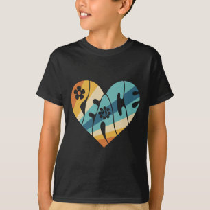 Peace Sign Love 60s 70s Groovy Hippie Costume Hall T-Shirt