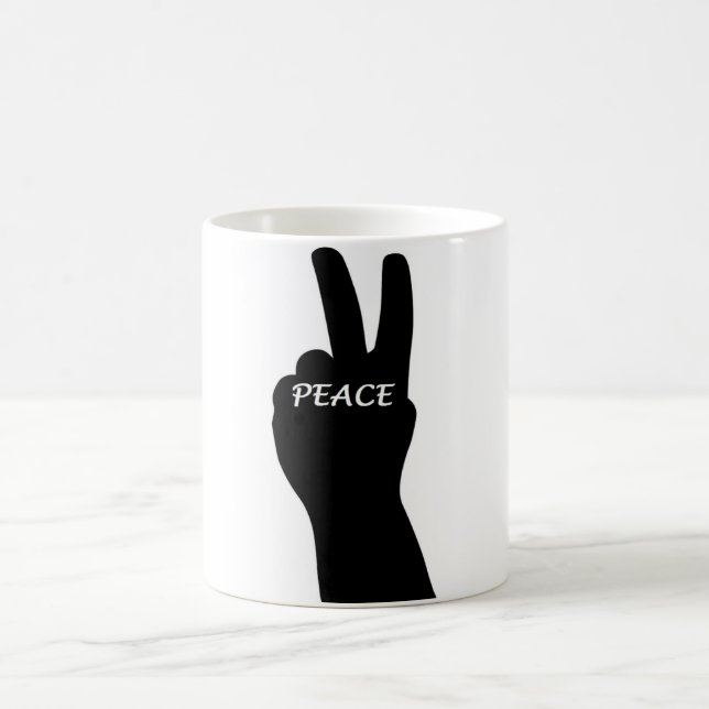 PEACE SIGN MAGIC MUG (Center)