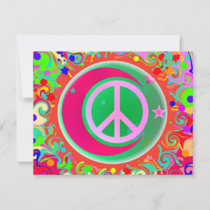 Peace Sign, Moon, Stars & Everything