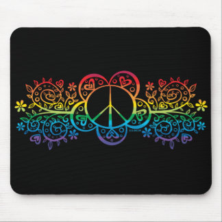 Peace Sign Mouse pad