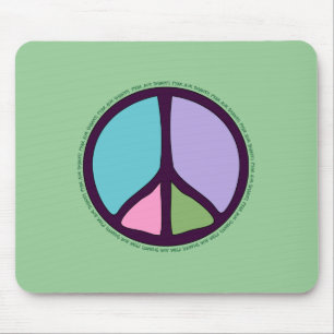 Peace Sign Mousepad