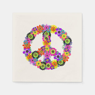Peace Sign Napkin