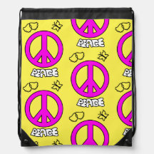 PEACE SIGN PATTERN,