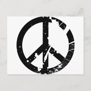 Peace Sign Postcard