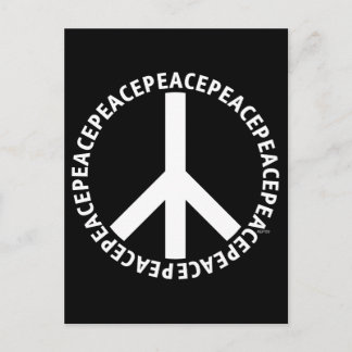 Peace Sign Postcard