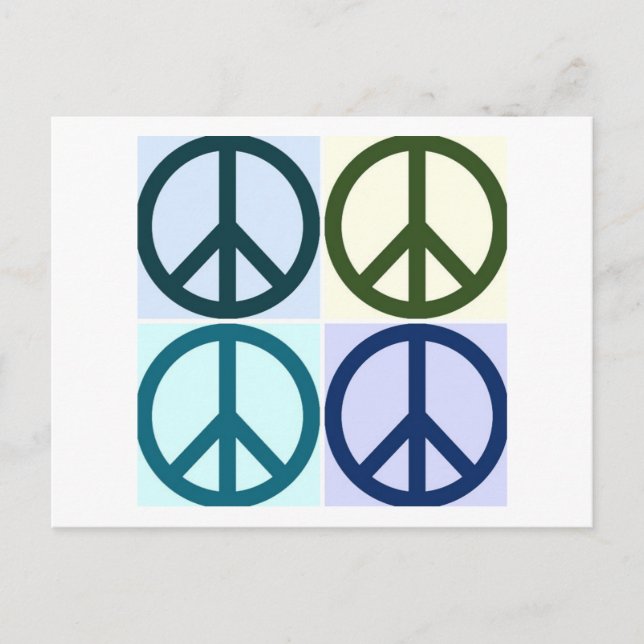 Peace Sign Postcard (Front)