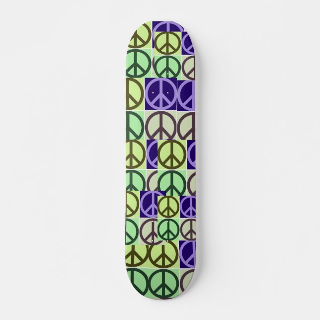 Peace Sign Skateboard (Front)