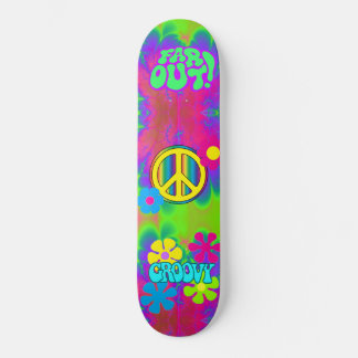 Peace Sign Skateboard