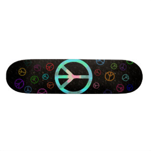 Peace Sign Skateboard