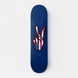 Peace Sign Skateboard