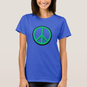 Peace Sign - Spiral Tie-Dye T-Shirt