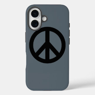 Peace Sign Symbol iPhone 16 Case