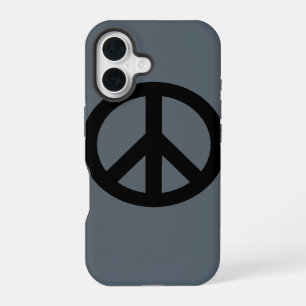 Peace Sign Symbol iPhone 16 Case