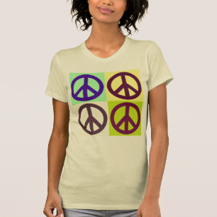Peace Sign Symbol Pop Art T-Shirt
