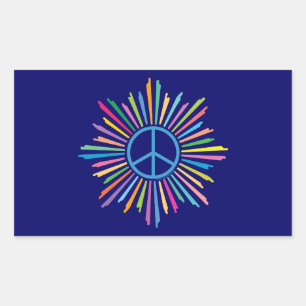Peace Sign Symbol Sticker